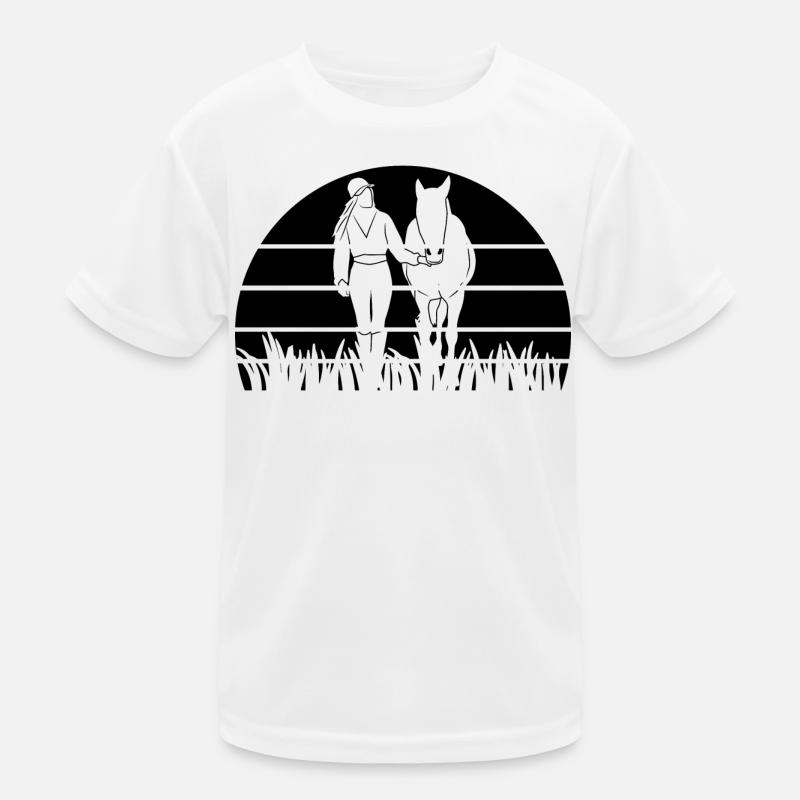 Cavalier T-shirt sport Enfant
