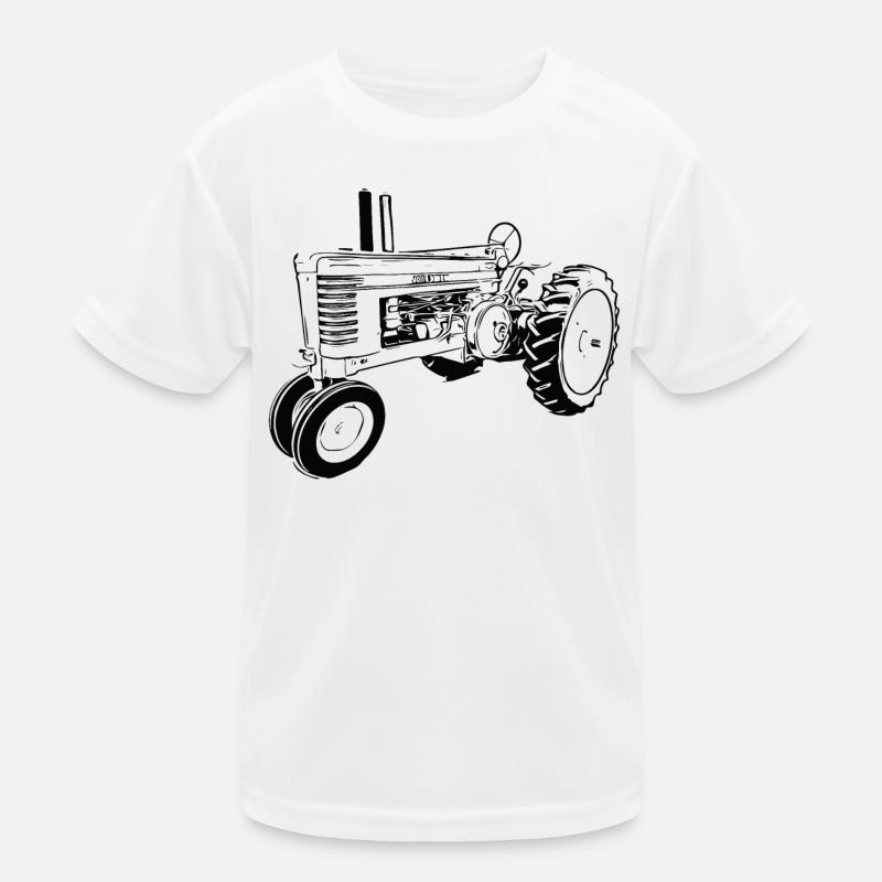 Model A Tractor Kids Functional T-Shirt