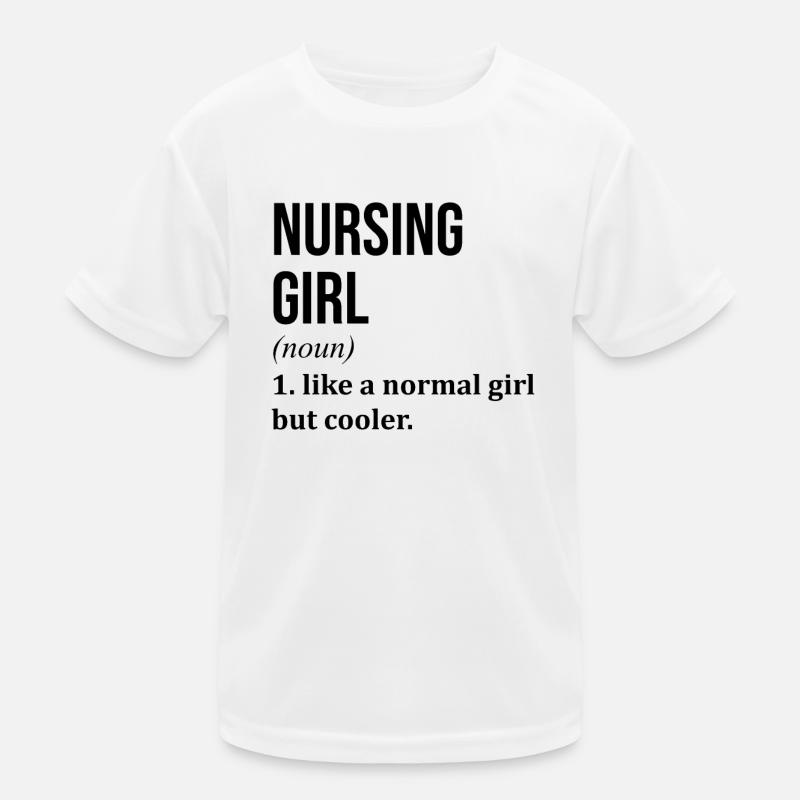 Krankenschwester Kinder Funktions-T-Shirt