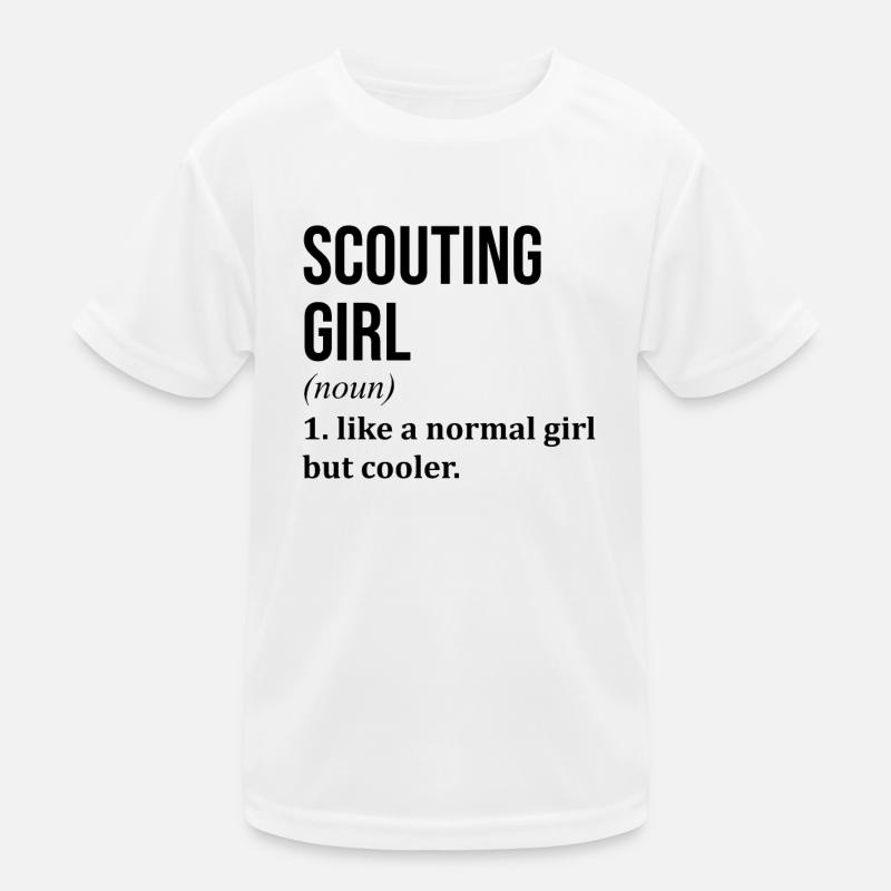Späher Kinder Funktions-T-Shirt