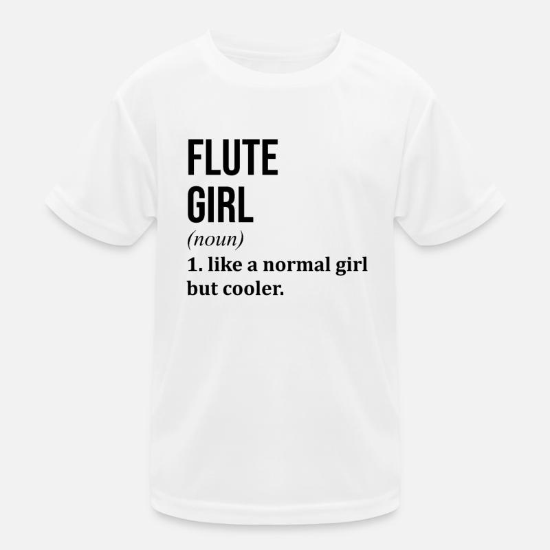 Flute Kids Functional T-Shirt