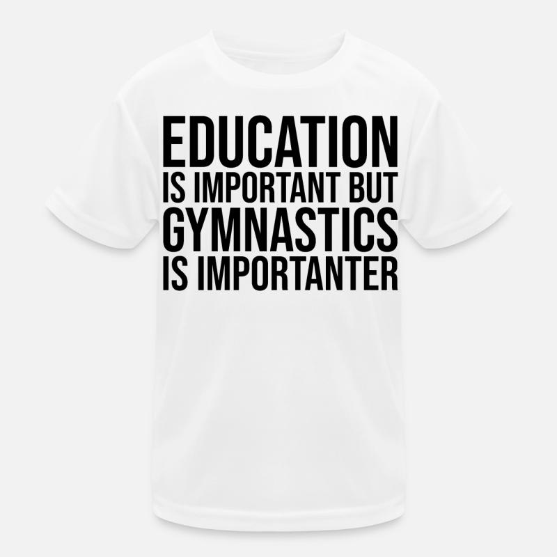 Gymnastik Kinder Funktions-T-Shirt