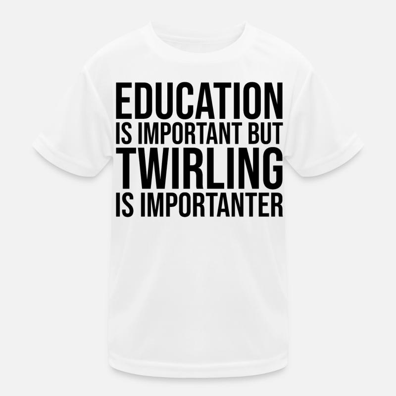 Twirling Kids Functional T-Shirt