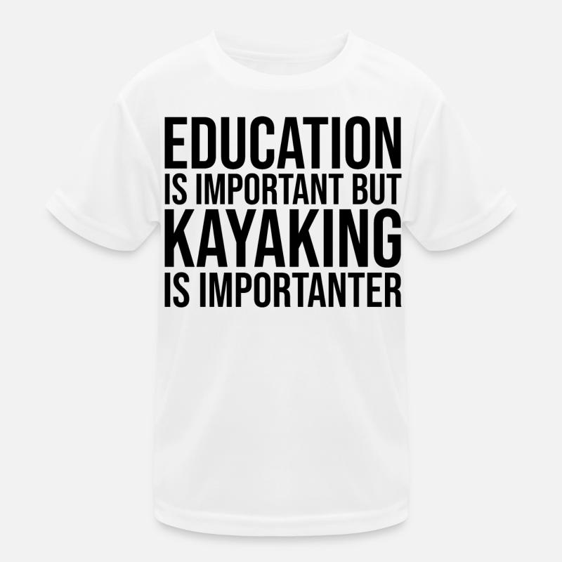 Kajak Kinder Funktions-T-Shirt