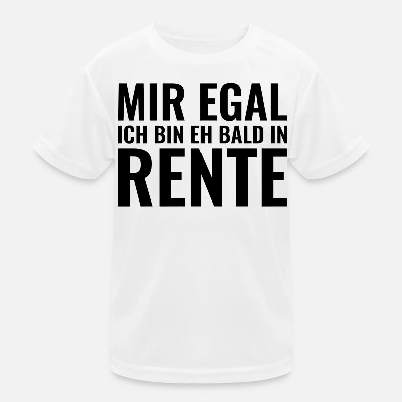 Rente Kinder Funktions-T-Shirt