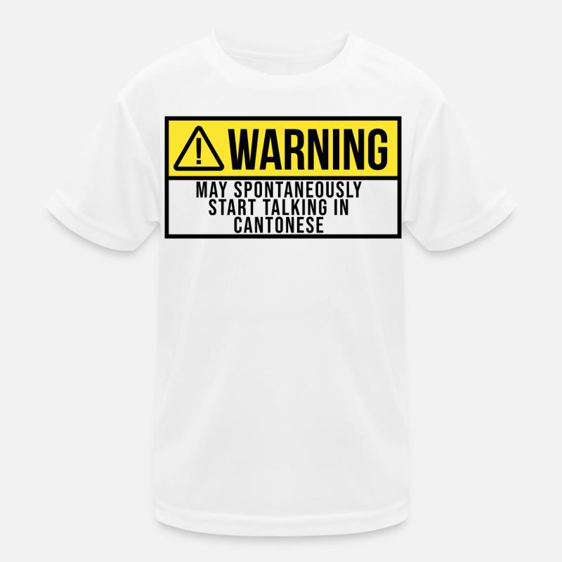Cantonese Kids Functional T-Shirt