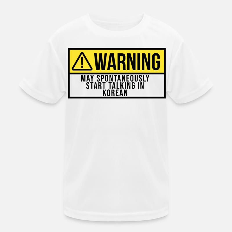 Korean Kids Functional T-Shirt