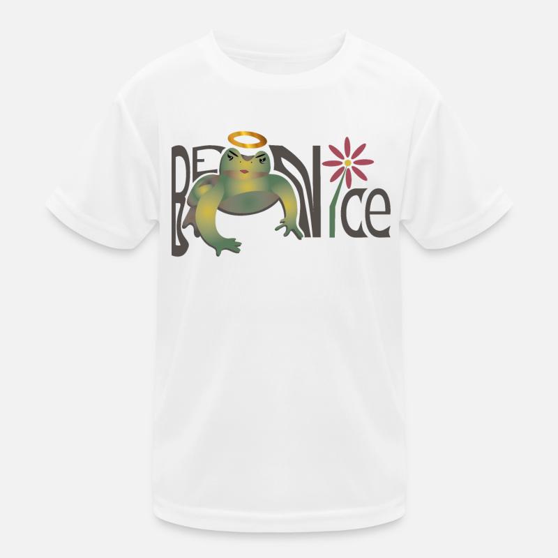 Nett sein Kinder Funktions-T-Shirt