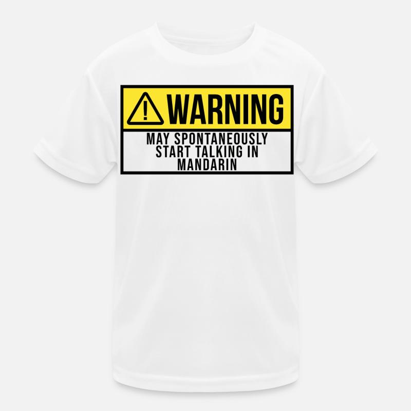 Mandarin Kids Functional T-Shirt