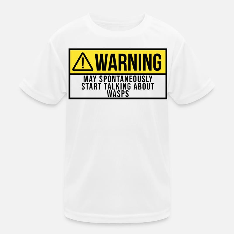Wespe Kinder Funktions-T-Shirt