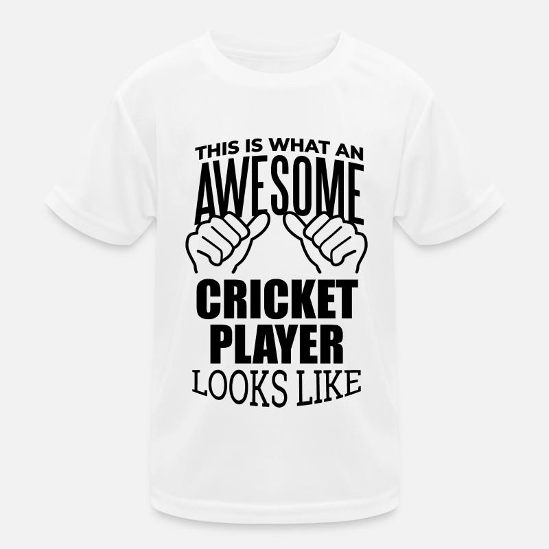 Cricket Kids Functional T-Shirt
