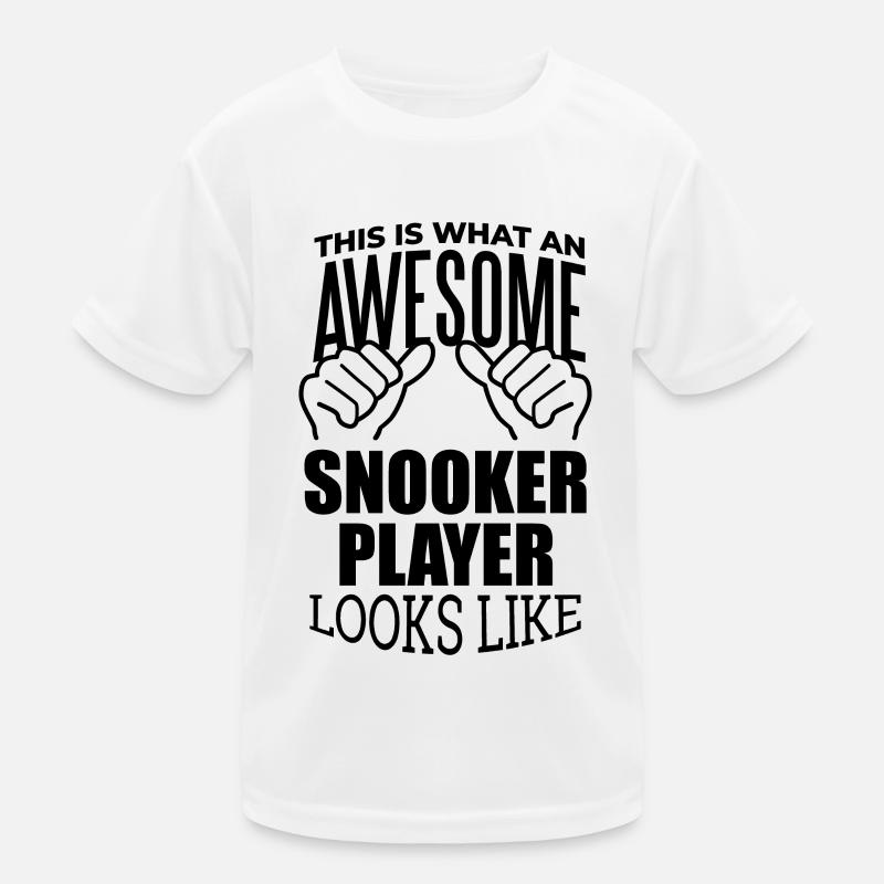 Snooker Kids Functional T-Shirt