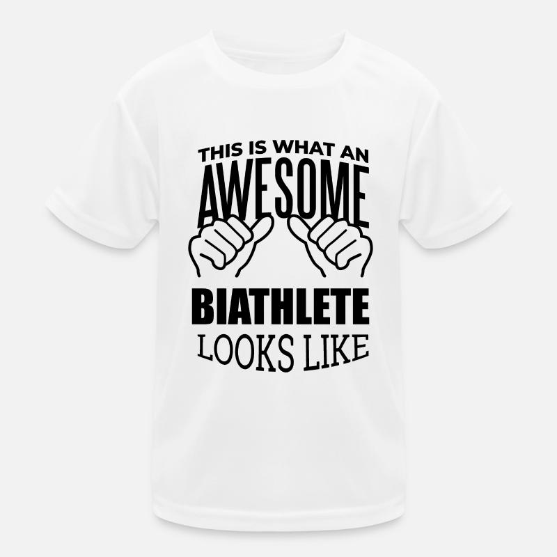 biatlon Functioneel T-shirt voor kinderen