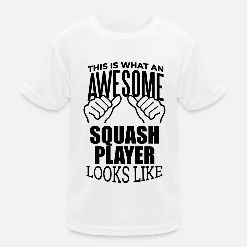 Squash Kids Functional T-Shirt