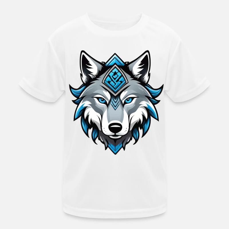 Odin's Wolf Kids Functional T-Shirt