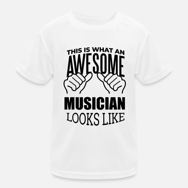 Musiker Kinder Funktions-T-Shirt