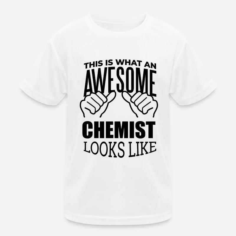 Chemiker Kinder Funktions-T-Shirt