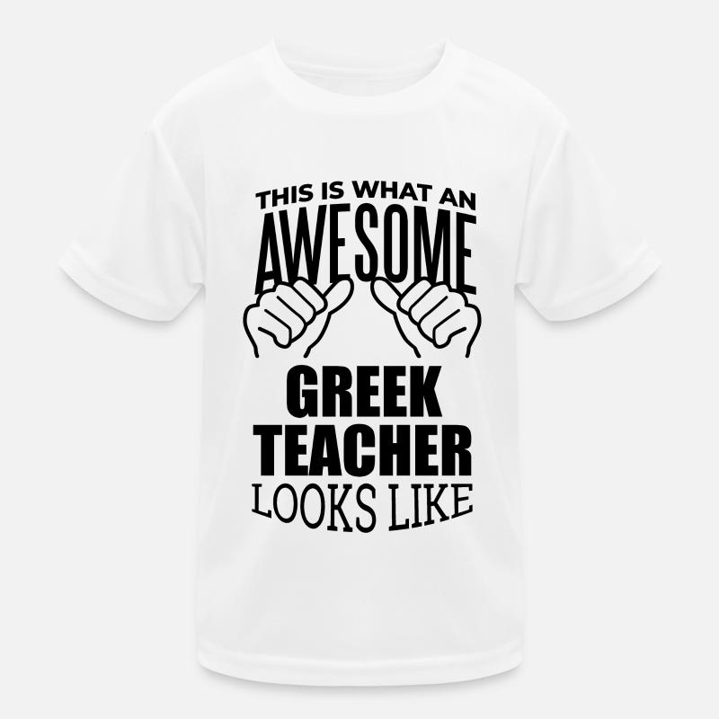 Griechisch Kinder Funktions-T-Shirt