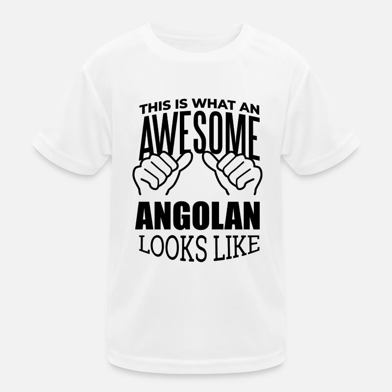 Angola Kinder Funktions-T-Shirt