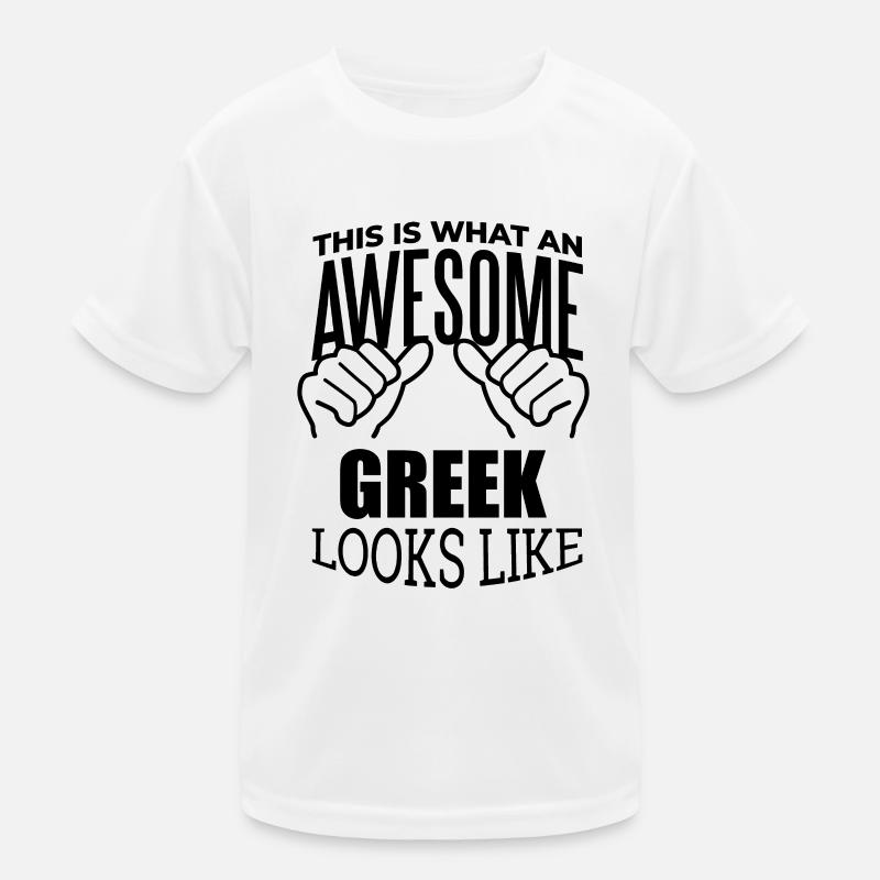 Grèce T-shirt sport Enfant