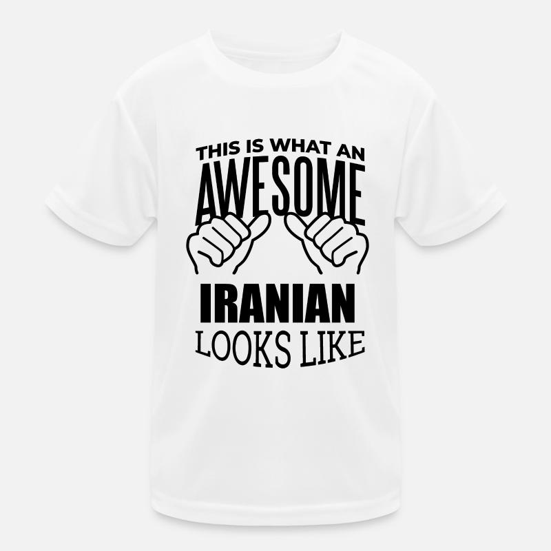 Iran Kids Functional T-Shirt