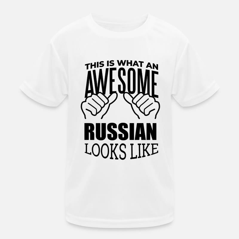 Russie T-shirt sport Enfant