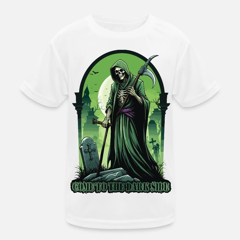 Sensenmann Kinder Funktions-T-Shirt