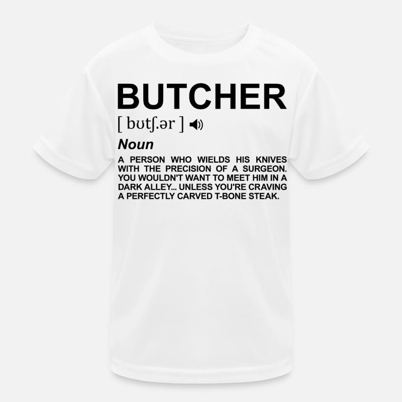 Signification de Butcher T-shirt sport Enfant