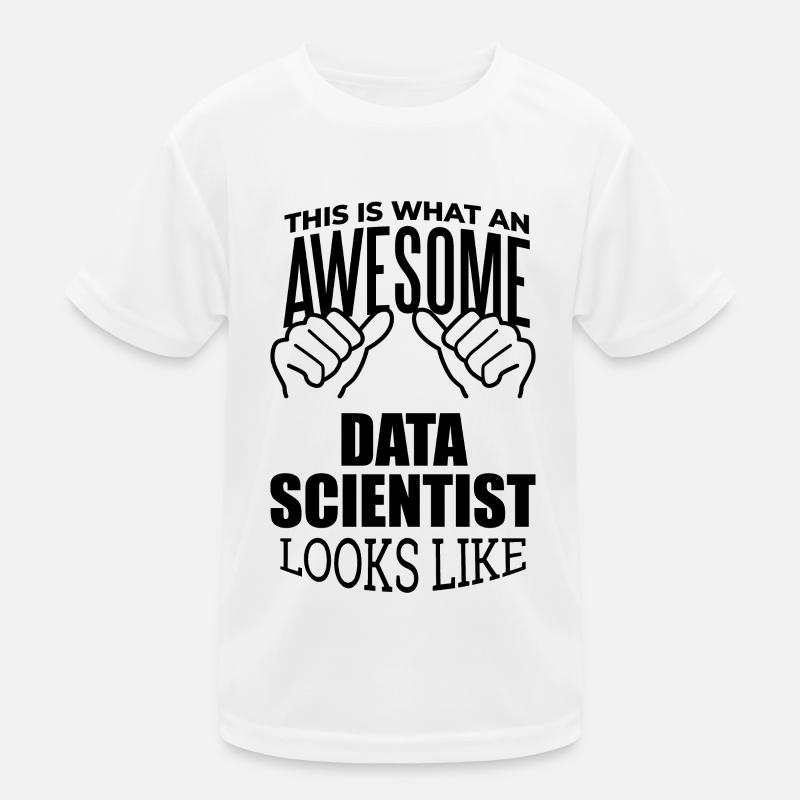 Science des données T-shirt sport Enfant