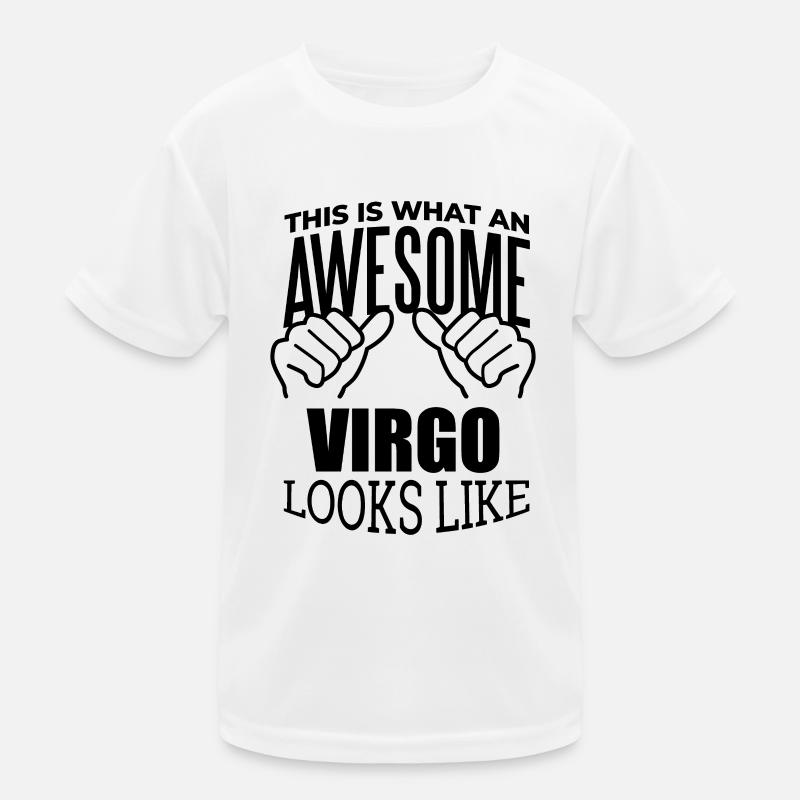 Jungfrau Kinder Funktions-T-Shirt