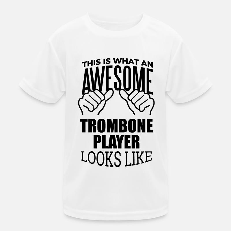 Posaune Kinder Funktions-T-Shirt