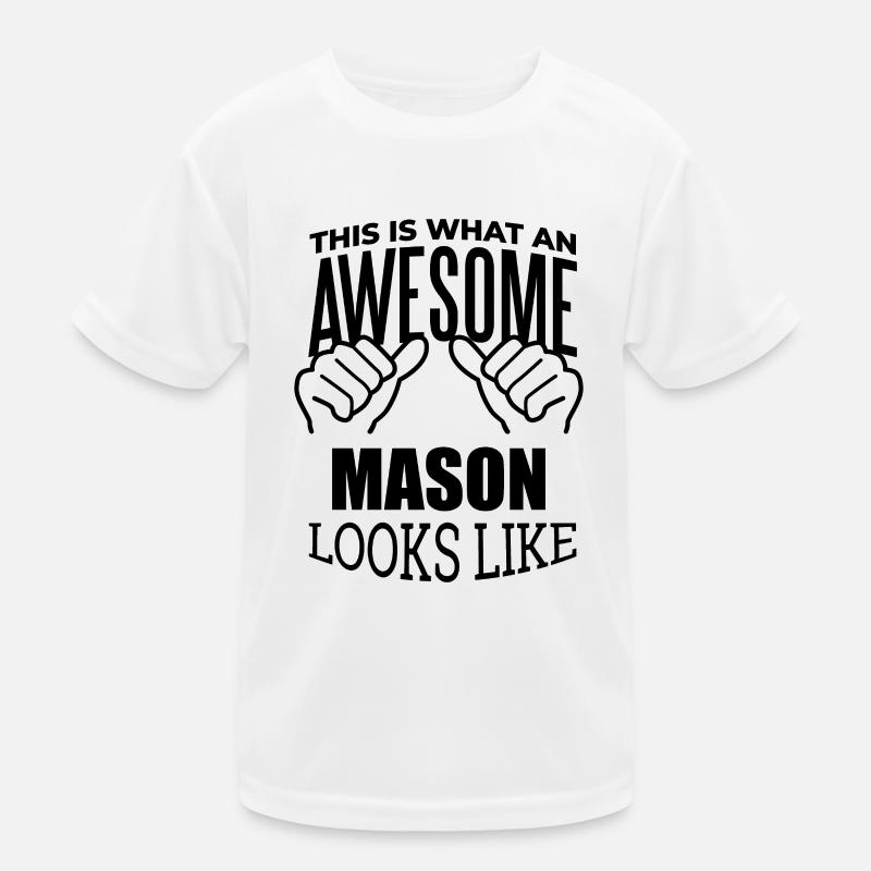 maçon T-shirt sport Enfant
