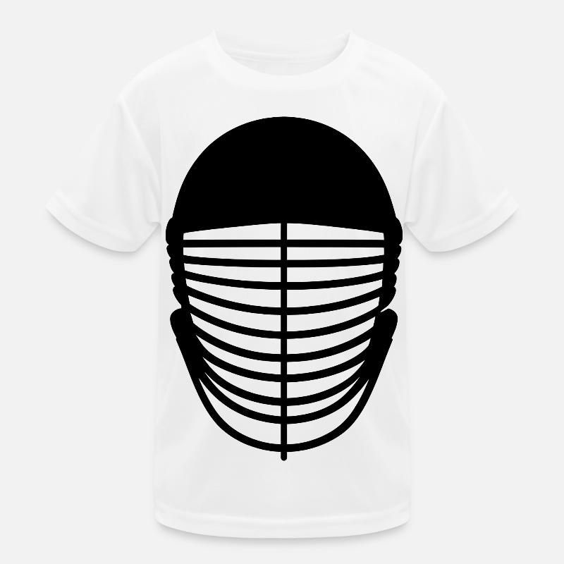Fechtmaske Kinder Funktions-T-Shirt