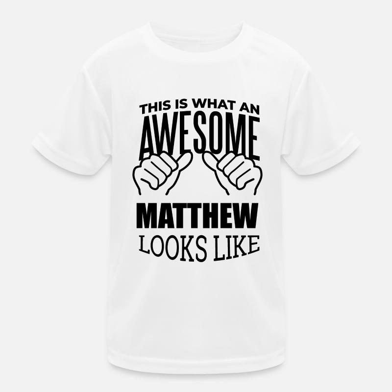 Matthew T-shirt sport Enfant