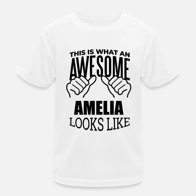 Amelia Kinder Funktions-T-Shirt