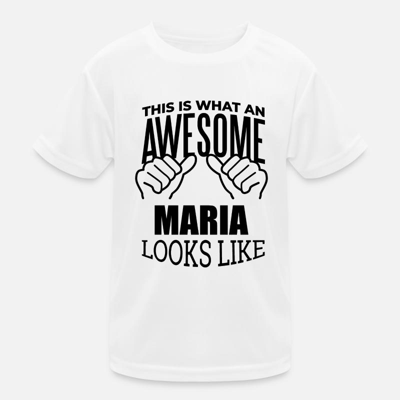 Maria Kinder Funktions-T-Shirt