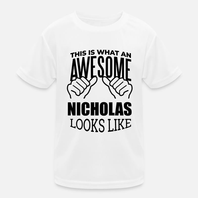 Nicolas T-shirt sport Enfant