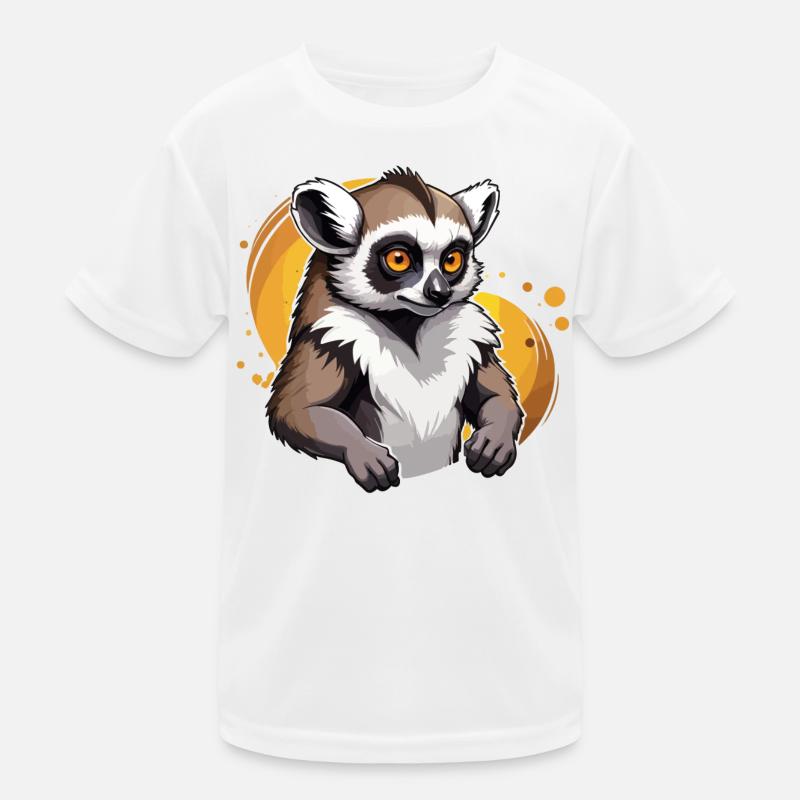 Starker Lemur Kinder Funktions-T-Shirt