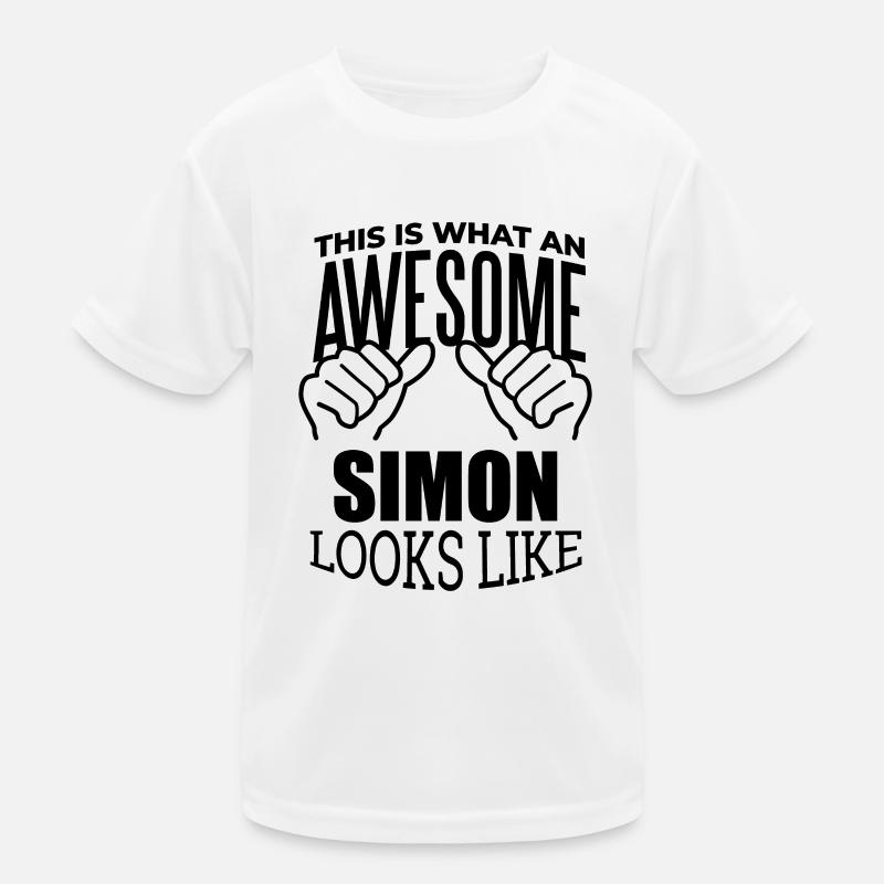 Simon Kinder Funktions-T-Shirt