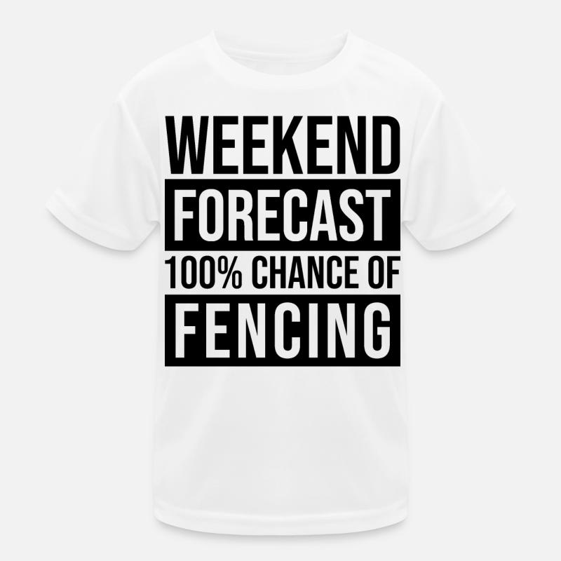 Fencing Kids Functional T-Shirt