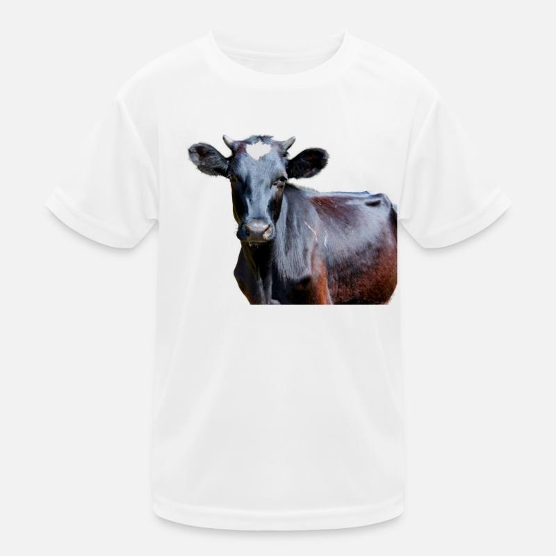 Vache Kinder Funktions-T-Shirt