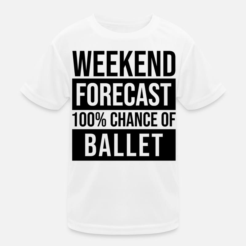 Ballett Kinder Funktions-T-Shirt