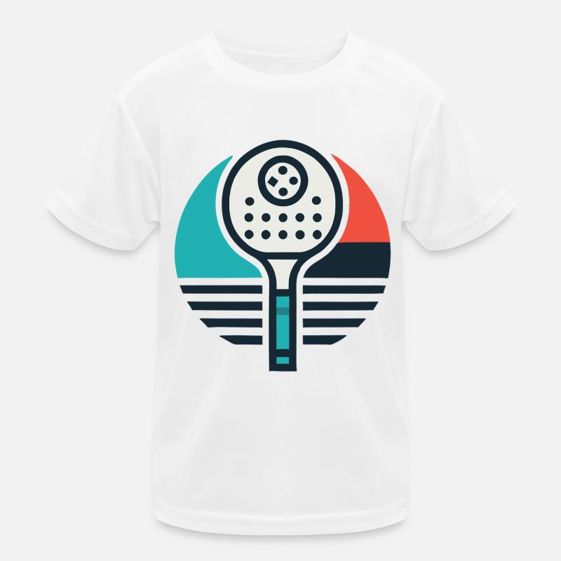 Emblème de pickleball T-shirt sport Enfant