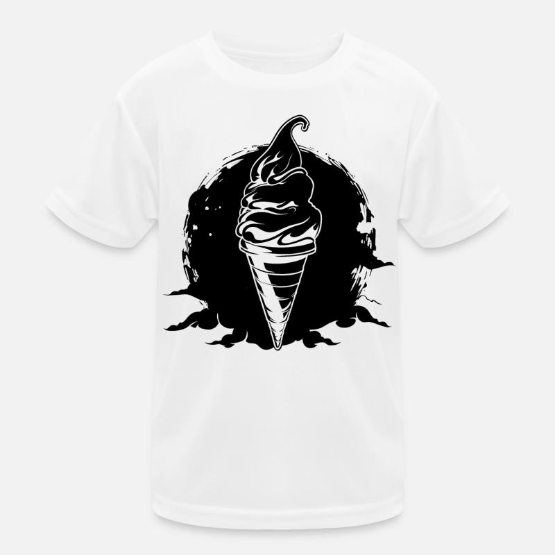 Eiscreme Kinder Funktions-T-Shirt