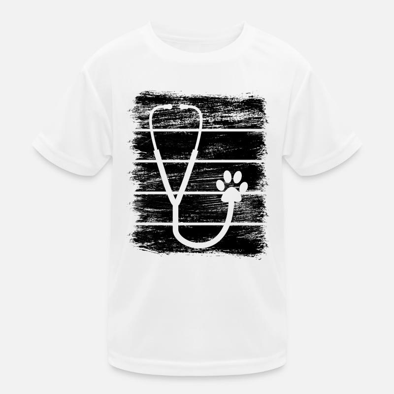 Veterinary stethoscope Kids Functional T-Shirt