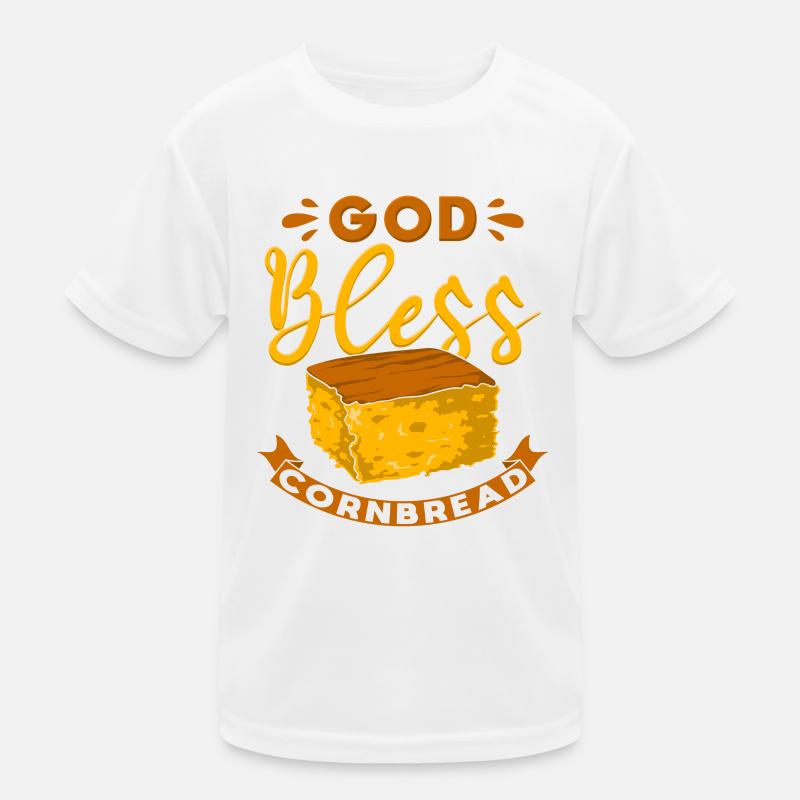 God Bless Cornbread Kids Functional T-Shirt