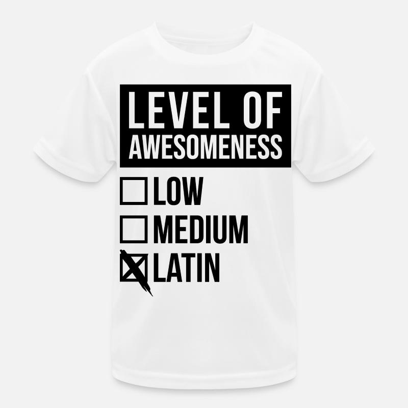 Latin Kids Functional T-Shirt