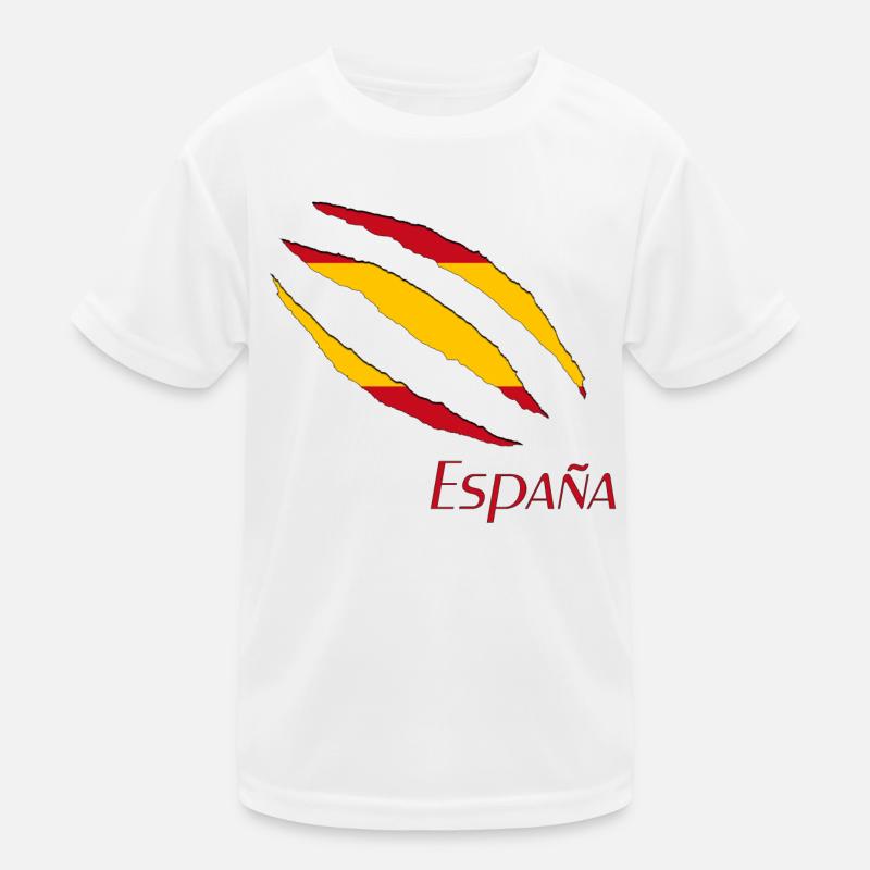 España Spanien Spain Kinder Funktions-T-Shirt