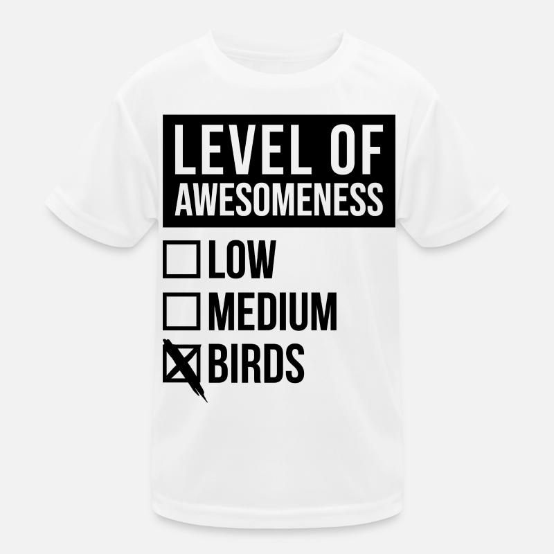 Vogel Kinder Funktions-T-Shirt