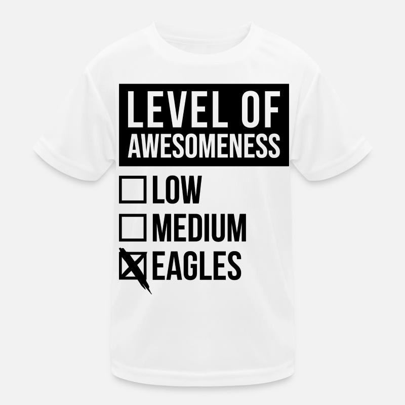 Adler Kinder Funktions-T-Shirt